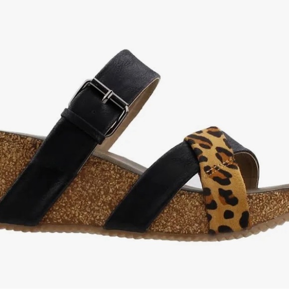Boutique by Corky’s Shoes - Boutique by Corky’s Wedge Sandals Size 7 Black